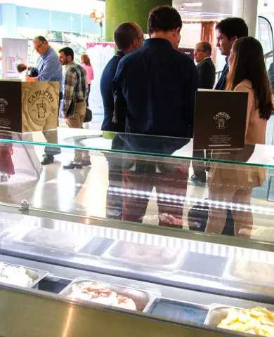carrito de helados artesanos para eventos
