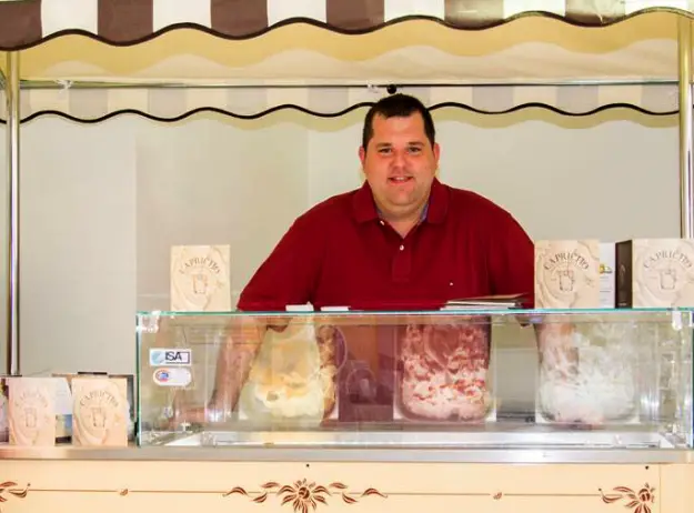 servicio de carrito de helados para eventos
