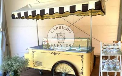 Carritos de helados antiguos en Málaga para eventos especiales