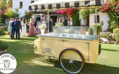 Carrito de helados para bodas en Málaga: La dulce tendencia del momento